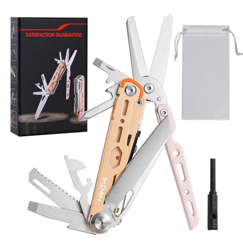 Pocket Knife Multitool with Scissors for Gift for Men Dad Boyfriend