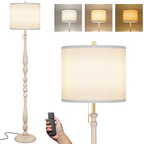 Wood Floor Lamp for Living Room