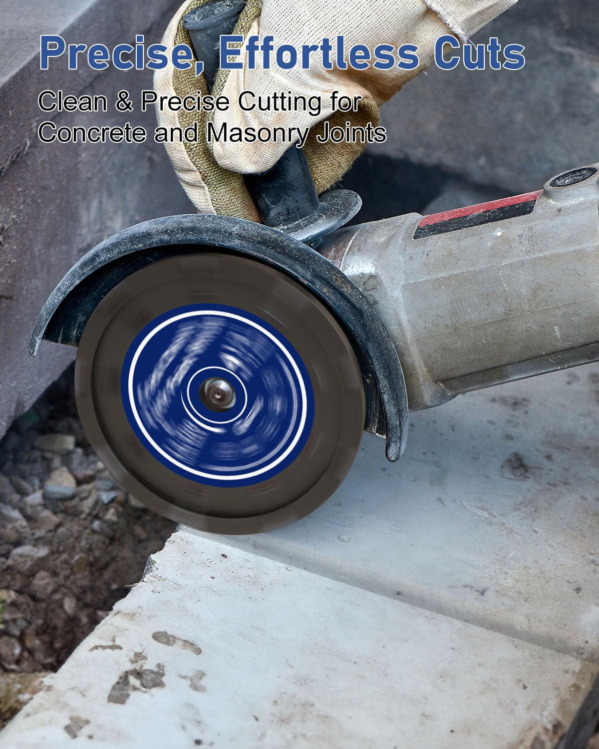 4.5" Diamond Tuck Point Blade 1 (1/4" Thick-Thread)