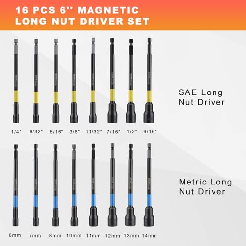 AEROFORCE Magnetic Nut Driver Set