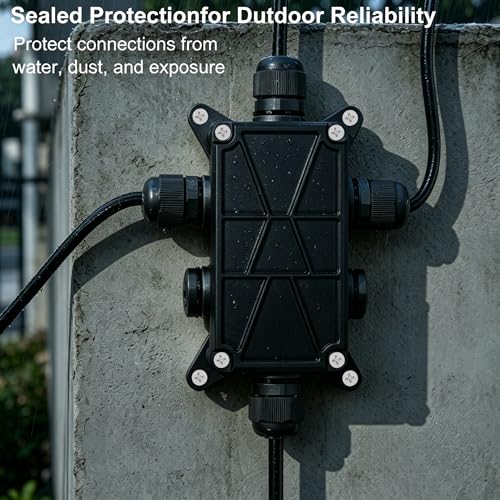 IP65 Waterproof Junction Box for WAGO 221 Lever Nuts