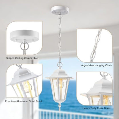 13.4 Inch Outdoor Hanging Pendant Light