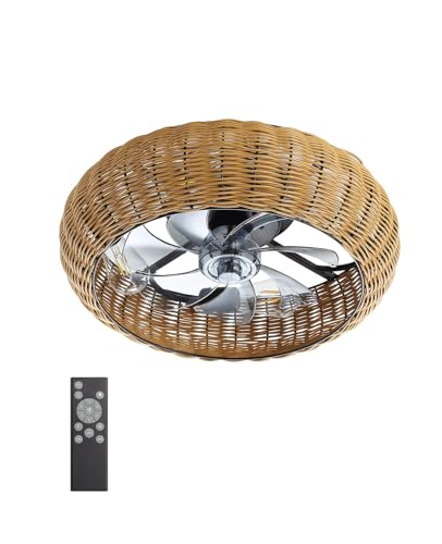 Low Profile Ceiling Fan with Light