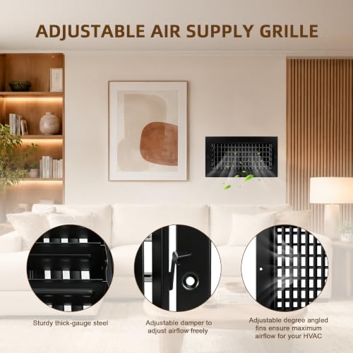 Adjustable Air Supply Grille