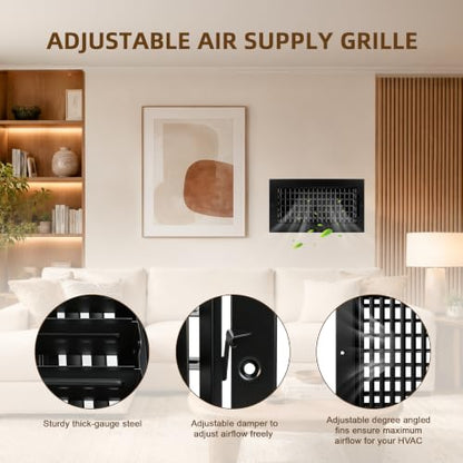 Adjustable Air Supply Grille
