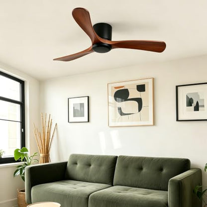 42 Inch Wood Ceiling Fan without Light