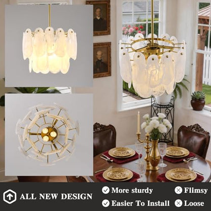 Modern Large Crystal Glass Chandelier