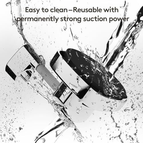 360° Swivel Shower Head Holder with Suction Cup