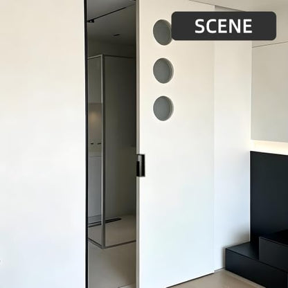 Black Pocket Door Handles and Edge Pull