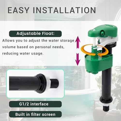 3 Inch Toilet Flush Valve Repair Kits Compatible with TOTO Replacement Parts