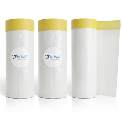 Pre Taped Masking Film for Car Painting (35 Inch)
