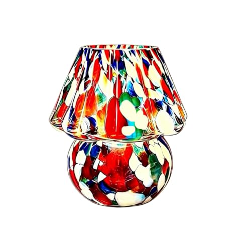 Glass Mushroom Lamp