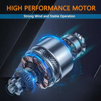 Inline Duct Fan with Speed Controller Ventilation Exhaust Fan