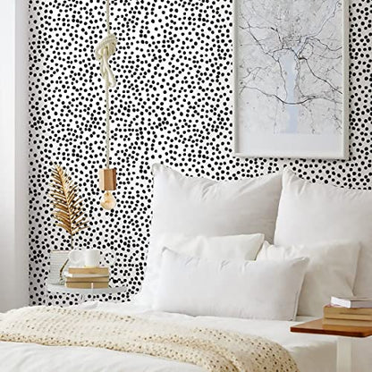 Peel and Stick Wallpaper Contact Paper Black and White Wall Paper
