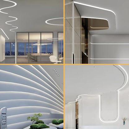 16.4Ft 5M Silicone LED Channel System (15x10mm)