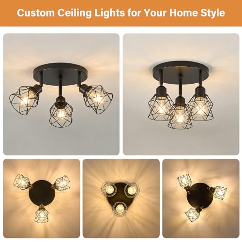 Kitchen Flush Mount Ceiling Light