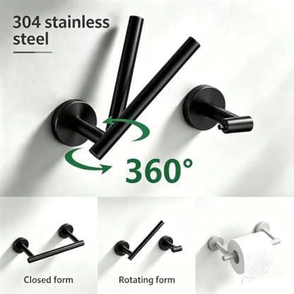 3 Piece Bathroom Hardware Set