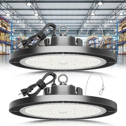 Industrial Grade 250W 40000LM High Bay LED Shop Lights for Shop DIY Garage