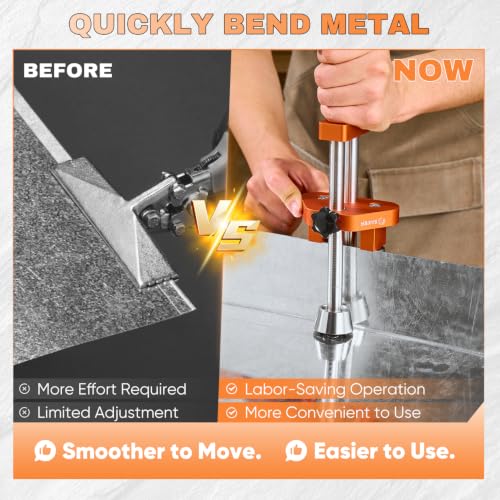One Station Sheet Metal Bender (Small Orange)