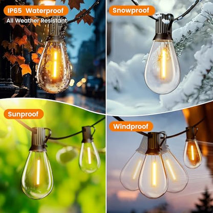 S11 Outdoor String Lights 2200K