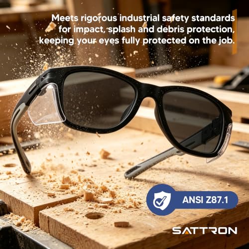 Anti Fog Safety Glasses Safety Goggles ANSI z87.1 Polycarbonate Scratch & Impact Resistant Protective Eyewear