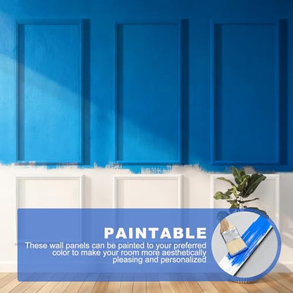 Peel and Stick Wall Molding Kit (54 x 24in)