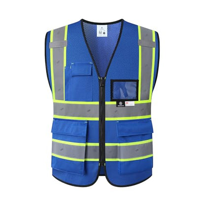 Safety Vest for Men Women Reflective Construction Vest
