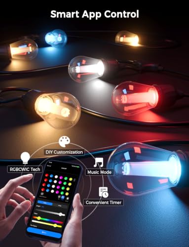 Smart Outdoor String Lights