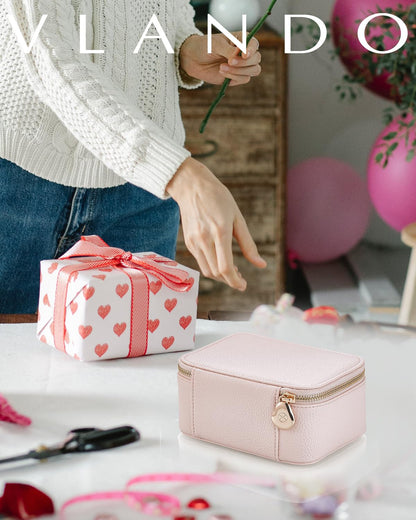 Jewelry Travel Case (F.8 PCS Pink)