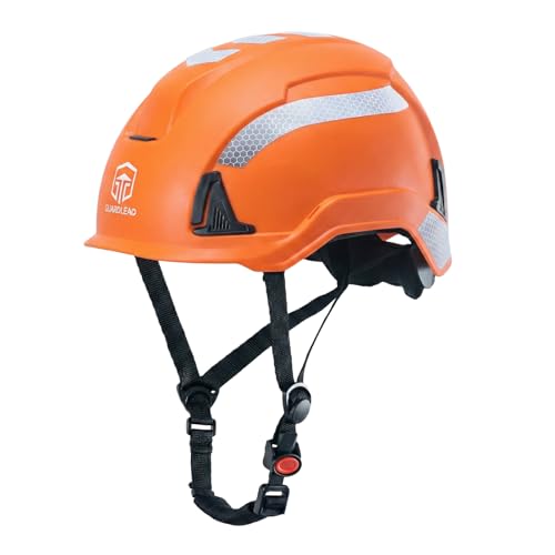 W-6000-C Hard Hat with Chin Strap, Type II Class E 20,000V (ANSI/ISEA Z89.1-2014 R2019), Non-Vented Safety Helmet-Style Fit with EPS Liner, for OSHA Worksites