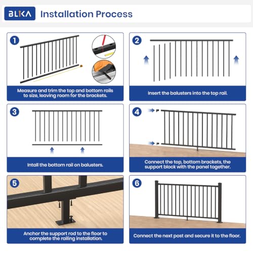 Aluminum Deck Railing Kits