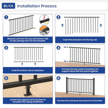 Aluminum Deck Railing Kits