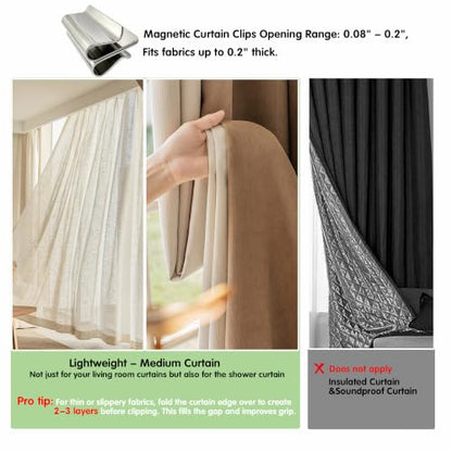 Magnetic Curtain Clip