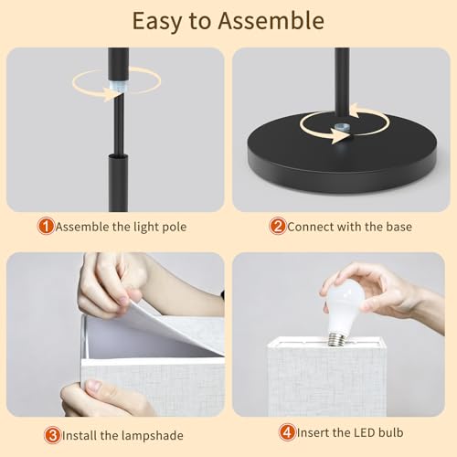 Square Dimmable Standing Lamp