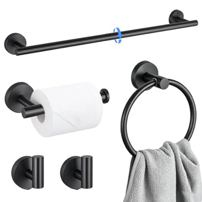 Brushed Gold Bathroom Accessories Set