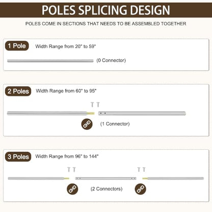Custom Size Outdoor Roller Shades for Patio (Sesame / Custom Size)