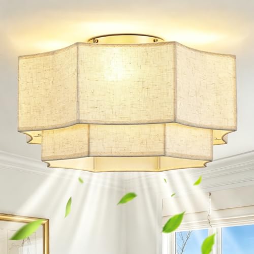 Boho Ceiling Fans with Lights