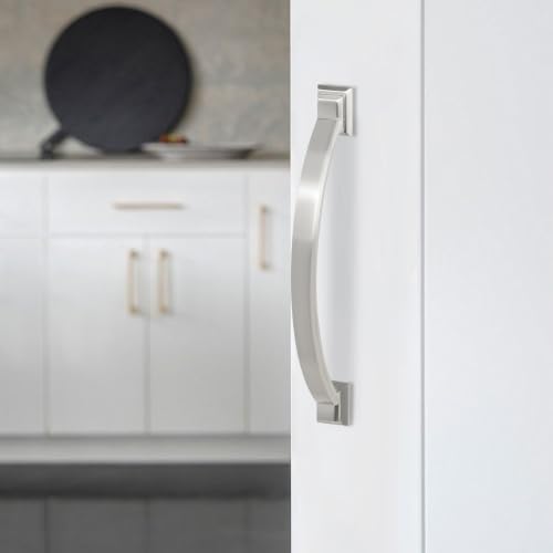 2 Pack 5 Inch (Brushed Satin Nickel / 5'' Hole Center(128mm))