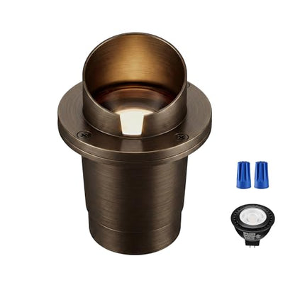 In ground Well Lights Brass