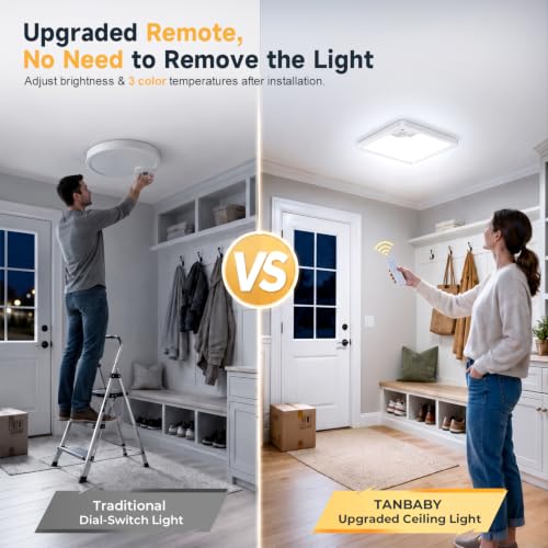 18W 1800LM Flush Mount LED Ceiling Light