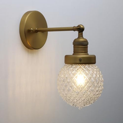 Vintage Globe Wall Sconce