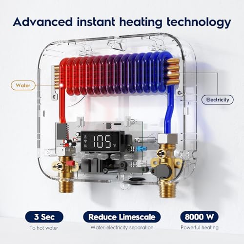 tankless hot water heater electric on demand