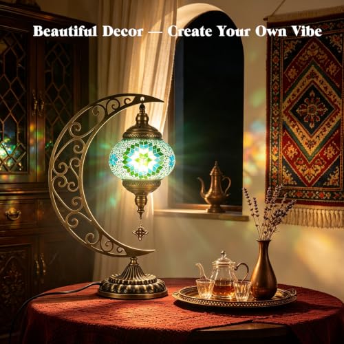 DIY Turkish Mosaic Lamp Kit (Green)
