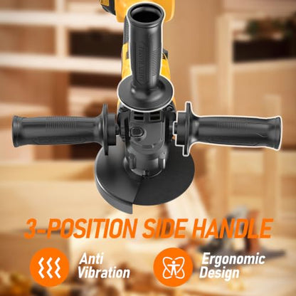 Cordless Angle Grinder Fit for Dewalt 20V Max Battery