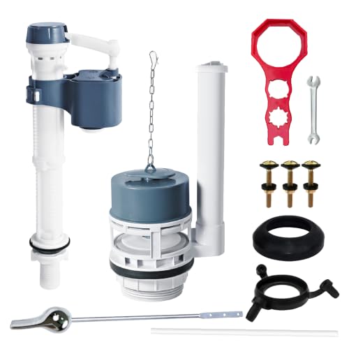 Complete Toilet Repair Kit with Chain