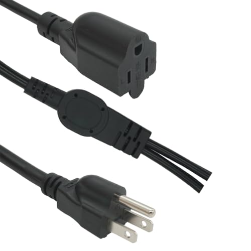 3 Prong Extension Cord Splitter 1 to 4