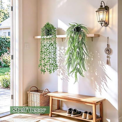 Fake Plants Hanging Artificial Ivy Vine Faux Eucalyptus Hanging Plants