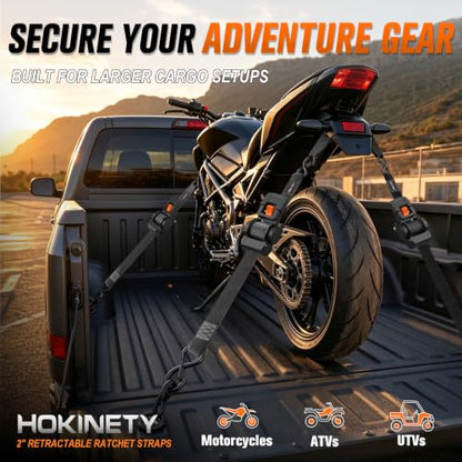 Retractable Ratchet Straps