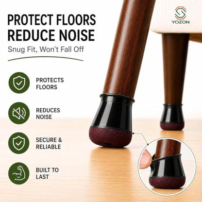 New Chair Leg Floor Protectors for Hardwood Floors