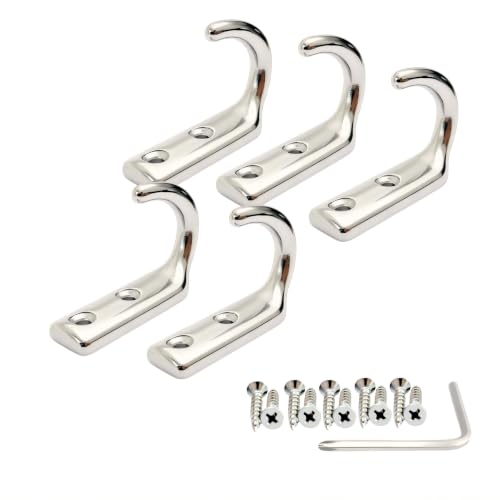 316 Stainless Steel Marine Grade Wall Mounted Utility Hooks